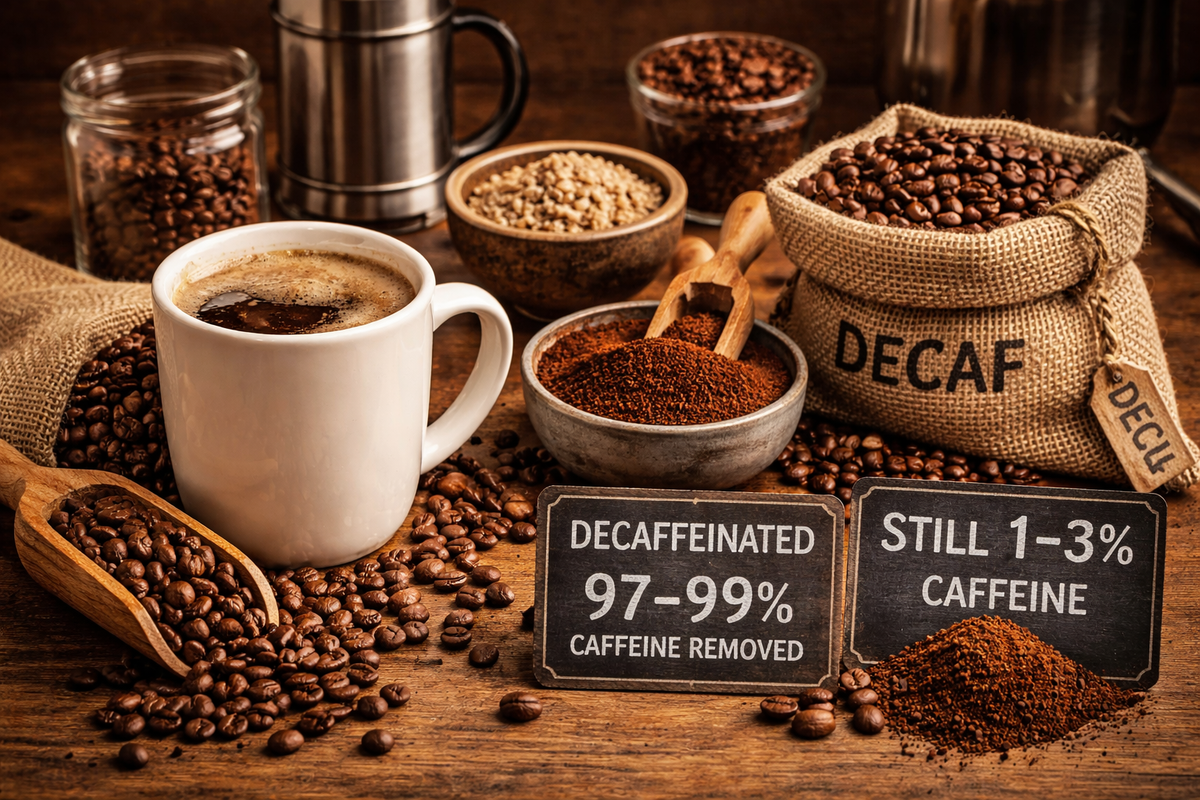 Does Decaf Coffee Still Have Caffeine? The Truth Explained | Rock Creek ...