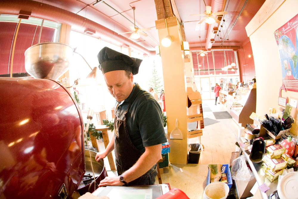 Enjoy locally roasted coffee and special coffee soaps