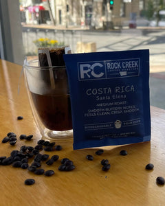 Rock Creek Coffee Pour-ta Packs: Costa Rica Santa Elena Edition